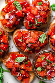 Tomato & Basil Bruschetta