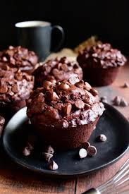 Muffin with chocolate